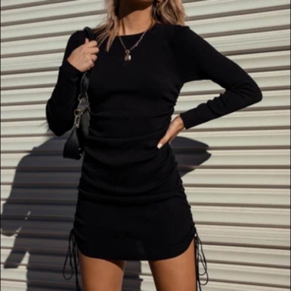 Viola Mini Dress Black